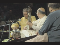 With Ustad Vilayat Khan